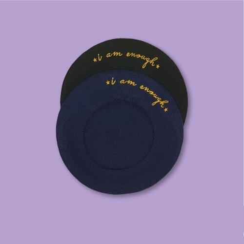 Neko Charm | I Am Enough Affirmation Beret